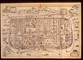 Mapa de Jerusalém - Séc XVI - Christian van Adrichom (671KB)