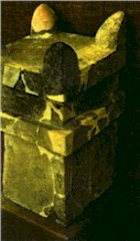 Altar de pontas da época de Salomão encontrado em Meggido.