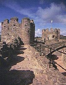 Muro da cidade de Conwy